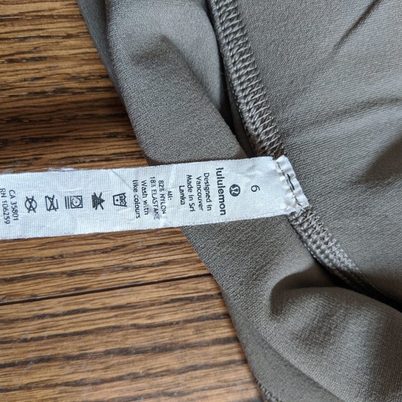 Lululemon Reveal Tight Grey Sage - Picture 11 of 11